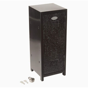 NWT Wool + Pepper Co. Mini Metal Locker - Black
